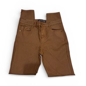 Stradivarius Chic Brown Trousers